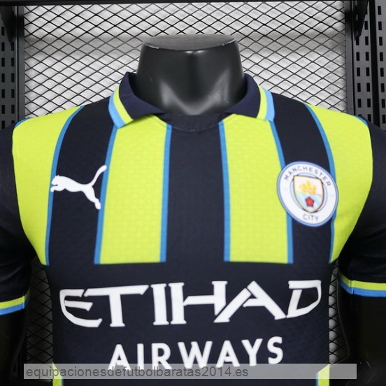 Nuevo 2ª Jugadores Camiseta Manchester City 24/25 Verde Baratas